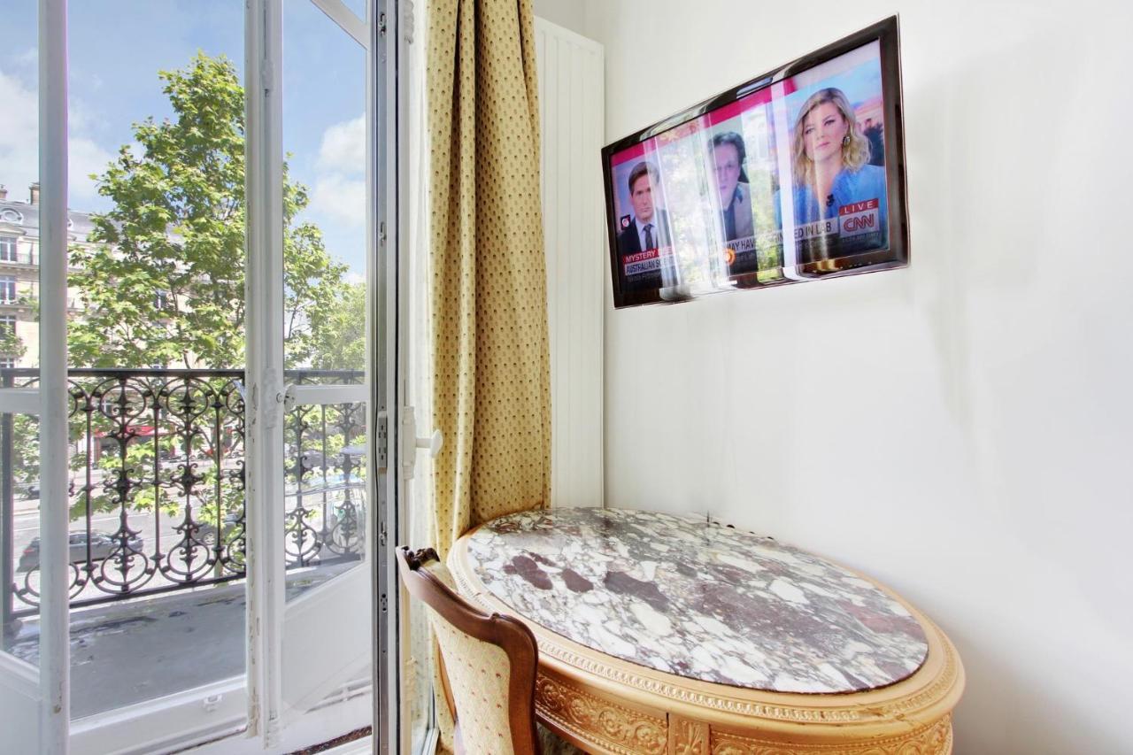 Suite Junior Avec Balcon Et Vue Sur Arc De Triomphe Paris Exterior photo